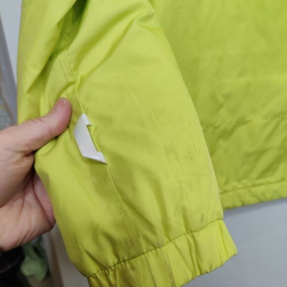 Orage Chartreuse/Lime Insulated Zip Up Jacket Size Large - Picture 11 of 14